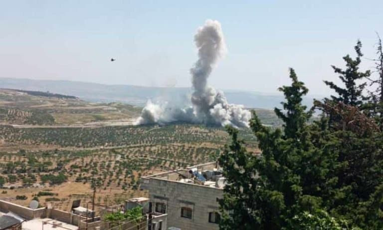 قتلى من "التركستان" بقصف على ح...