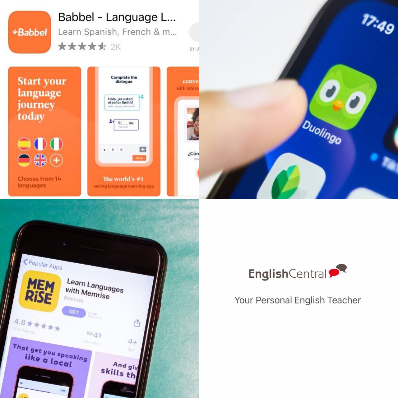 أهم 4 تطبيقات عالمية في تعلم ا...