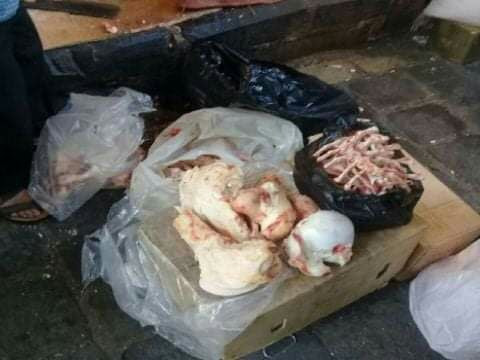 لحوم مجهولة المصدر في دمشق.. ظ...