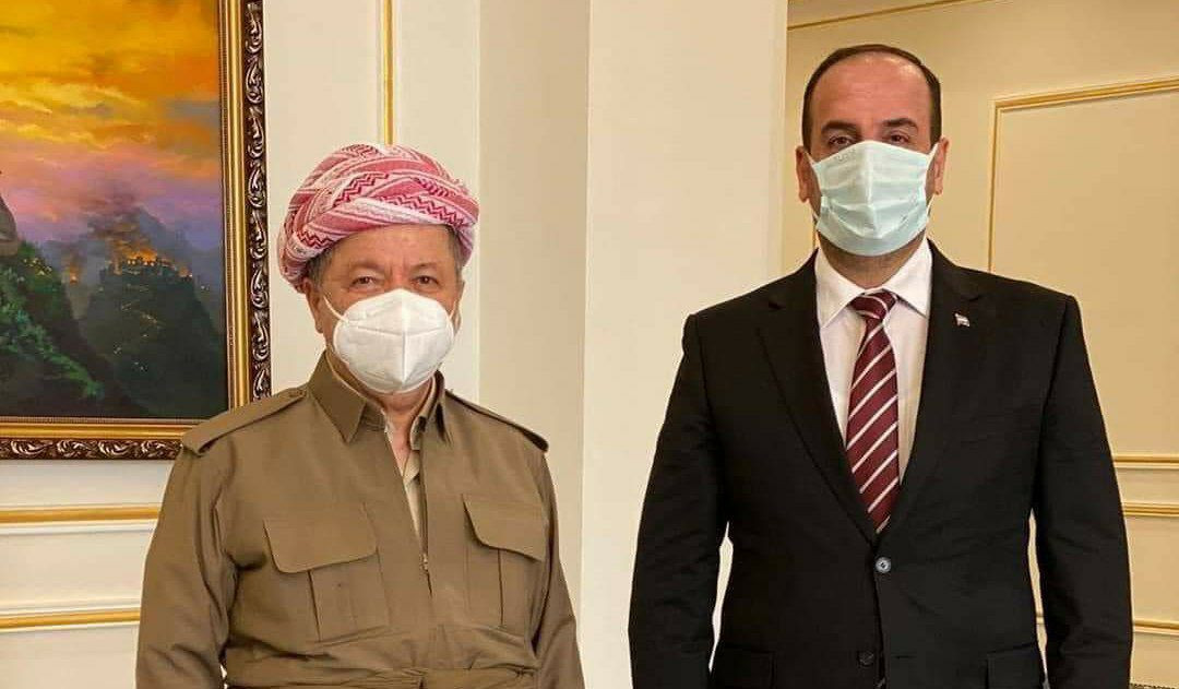 رئيس الائتلاف يبحث مع البرزاني...