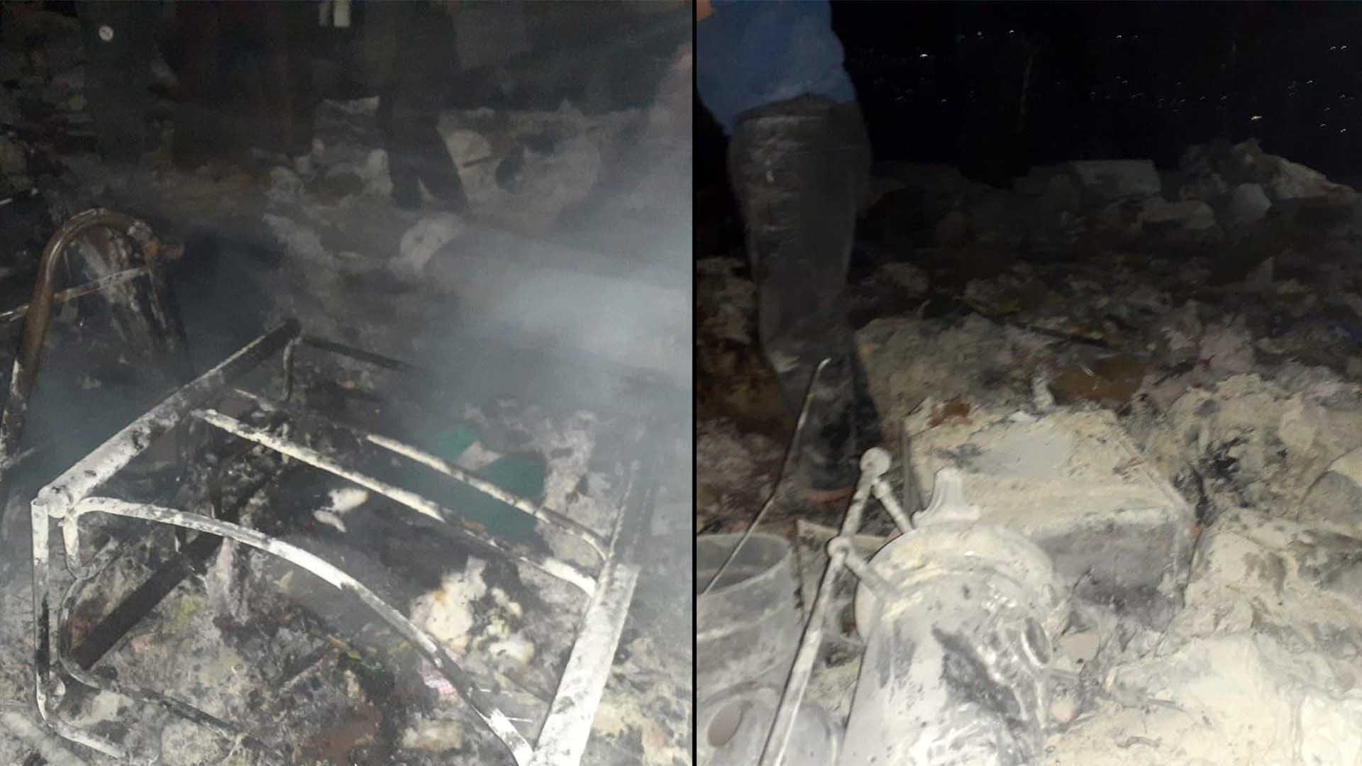 إصابة رجل بحريق خيمته في مخيم...