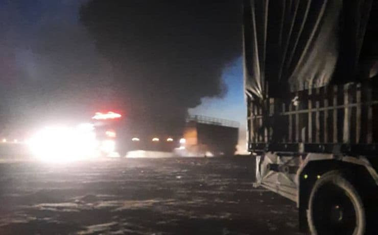 قصف سوق المحروقات شرق حلب.. رس...