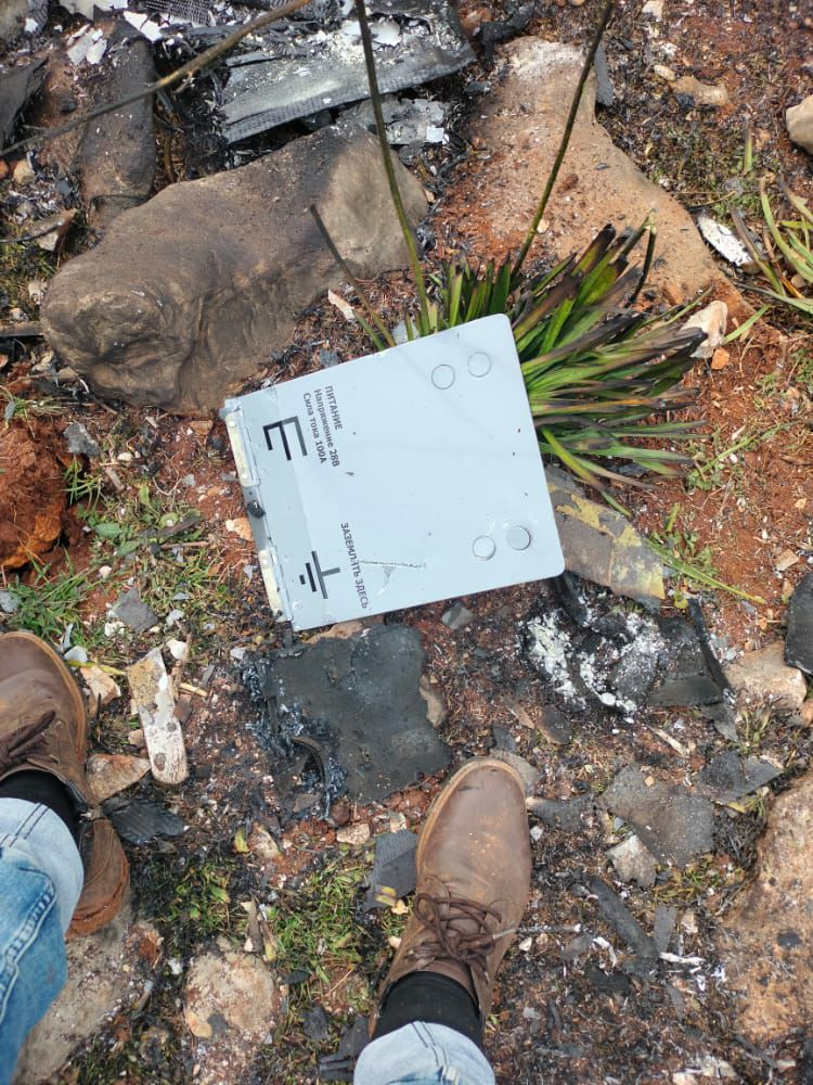 سقوط طائرة روسية شمال إدلب (صو...