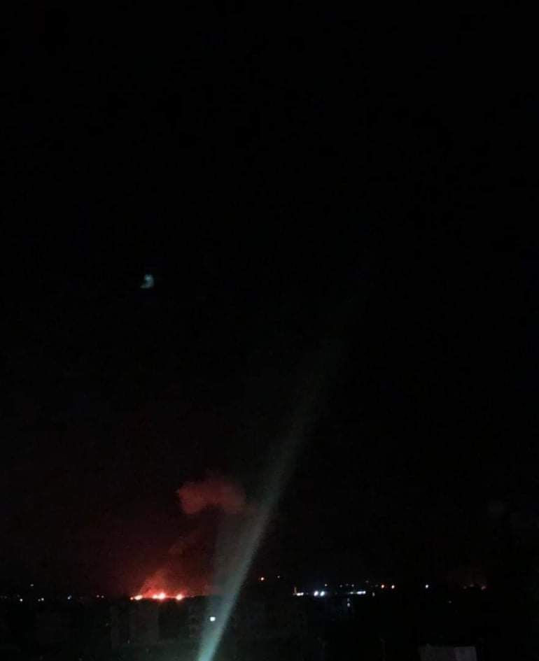 قصف إسرائيلي يستهدف مواقع لإير...