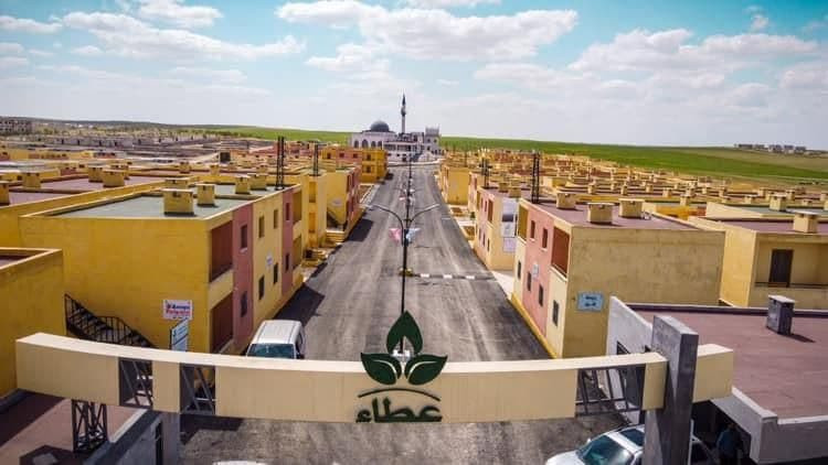 "عطاء" الإغاثية تدشن قرية نموذ...