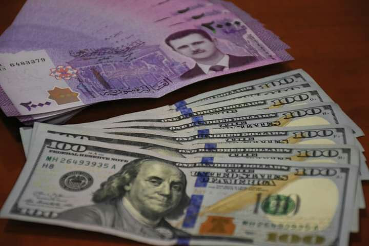 سعر صرف الليرة السورية مقابل ا...