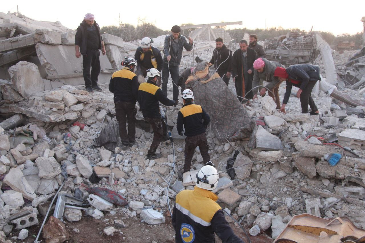 "الخوذ البيضاء": ما تبقى من مخ...