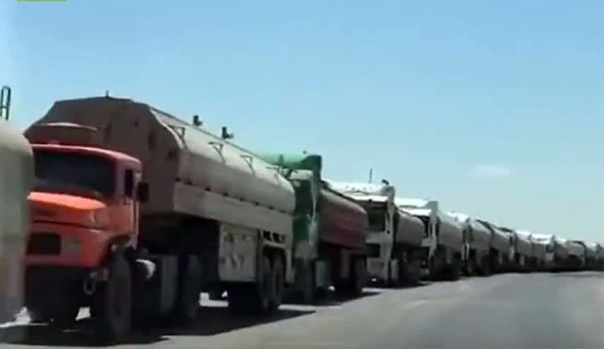 بالفيديو.. آلاف صهاريج القاطرج...