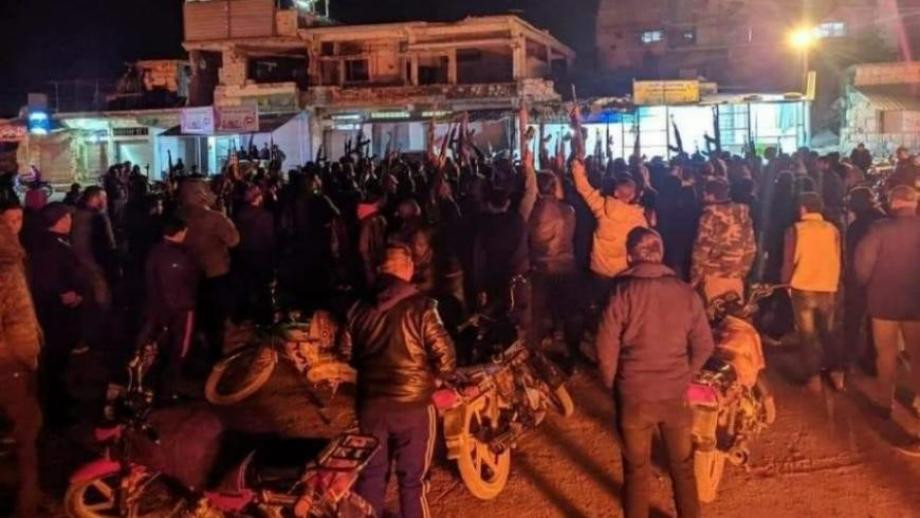 درعا تتضامن مع أهالي بلدة بريف...