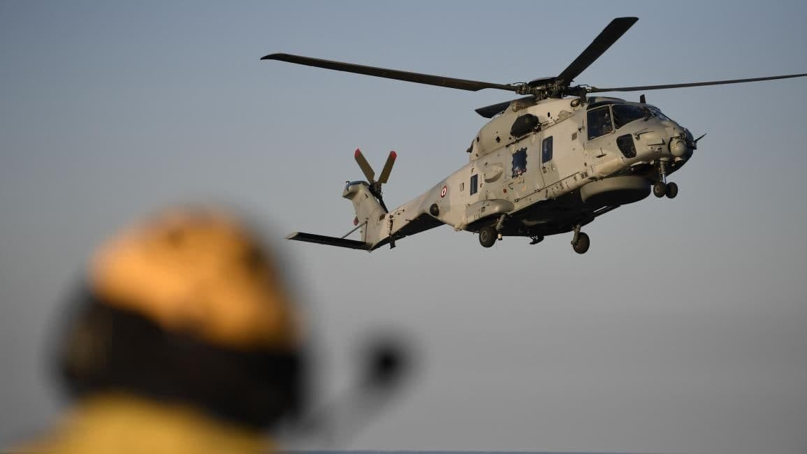 التحالف الدولي يلقي مناشير تدع...