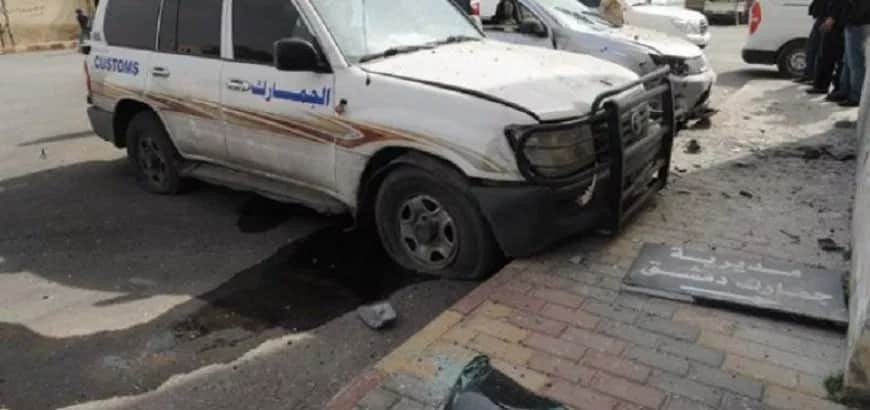 حريق يفتح ملف فساد جمارك دمشق