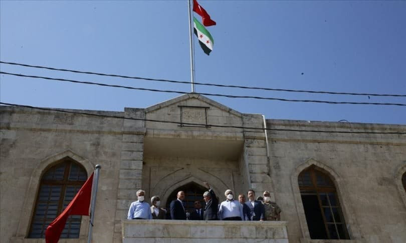 وزير الداخلية التركي يزور عفري...