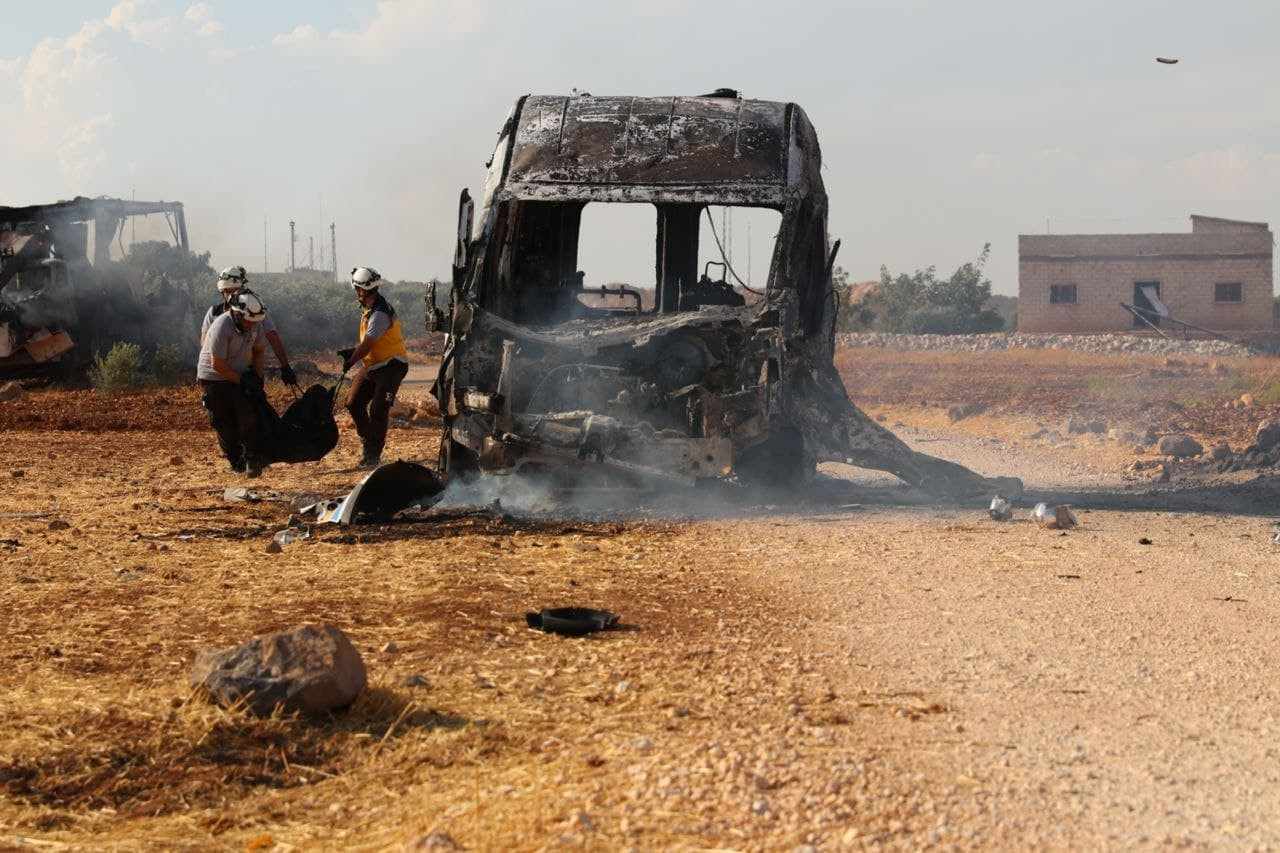 خلف ضحايا من المدنيين.. "قسد"...
