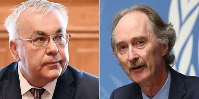 الخارجية الروسية: فيرشينين بحث...