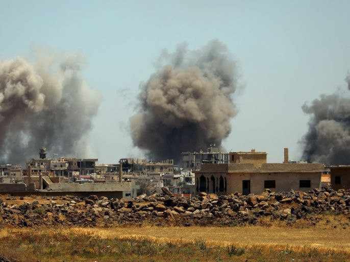 درعا.. النظام يواصل القصف واشت...