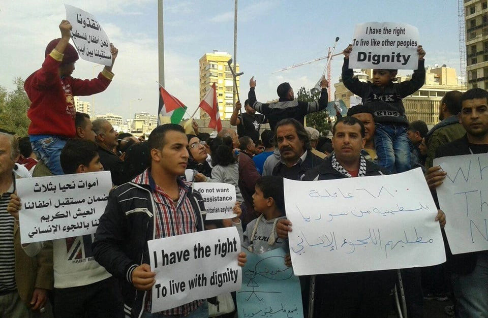 "الأونروا" تقدم 40 دولار كمساع...