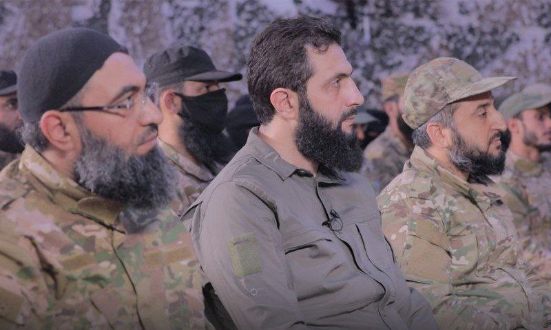 بزيه المدني.. "الجولاني" يظهر...