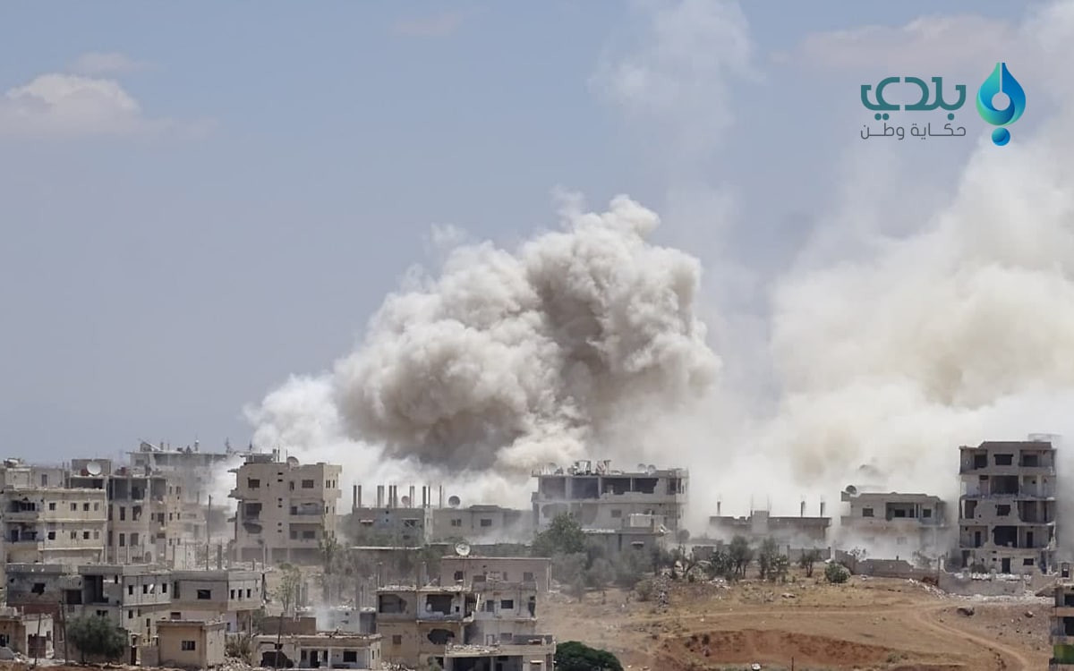 طائرات روسية تقصف محيط قاعدة ت...