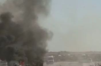 "الجيش الوطني" يحبط مرور سيارة...