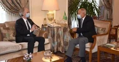 "أبو الغيظ" يلتقي المبعوث الأم...