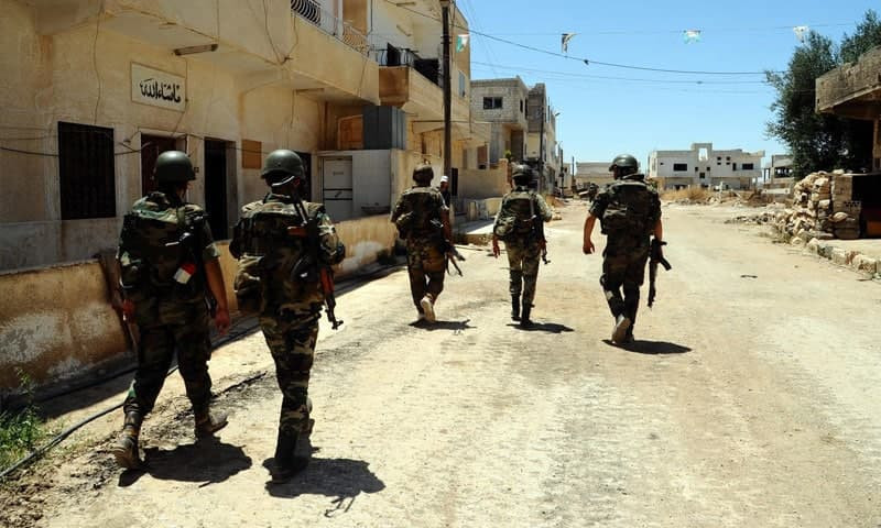 حرق وتفجير.. قوات النظام تعيث...