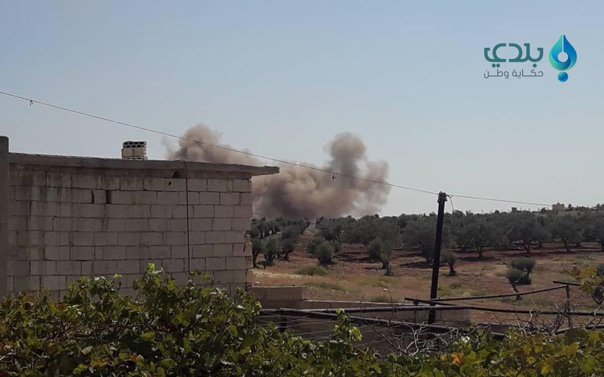 جرحى مدنيون بقصف للنظام على دا...