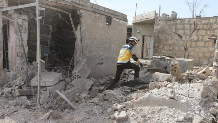 ضحايا مدنيون بقصف روسي على الز...