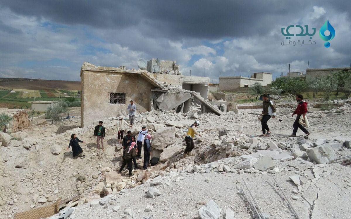 شهيدان بقصف النظام على إدلب 