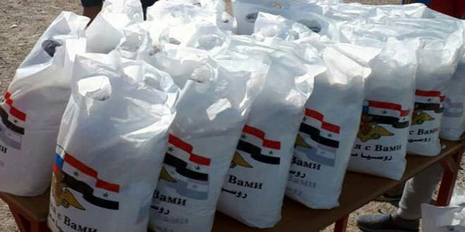 روسيا توزع مساعدات وتفتتح عياد...