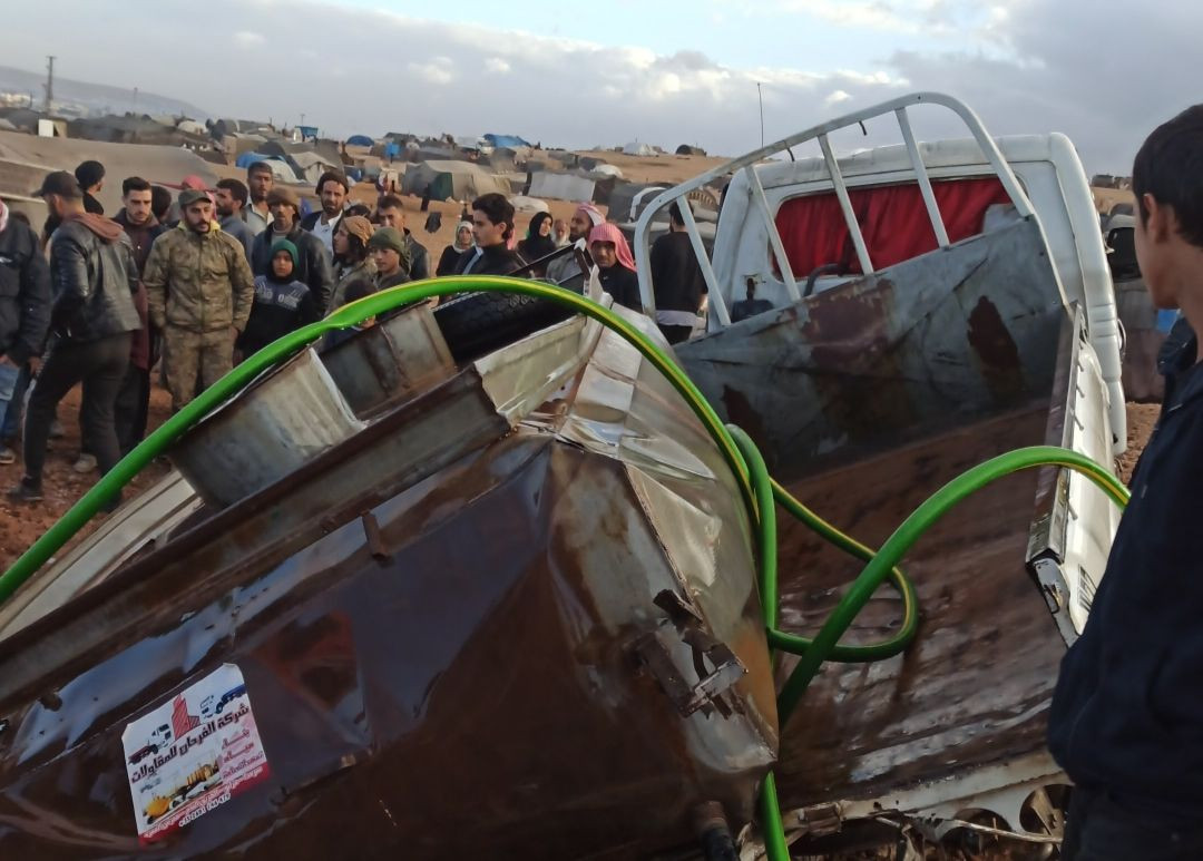 حلب.. جرحى بانفجار عبوة ناسفة...