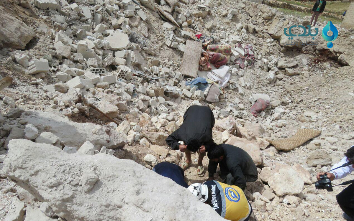 جرحى بينهم أطفال بقصف للنظام ع...