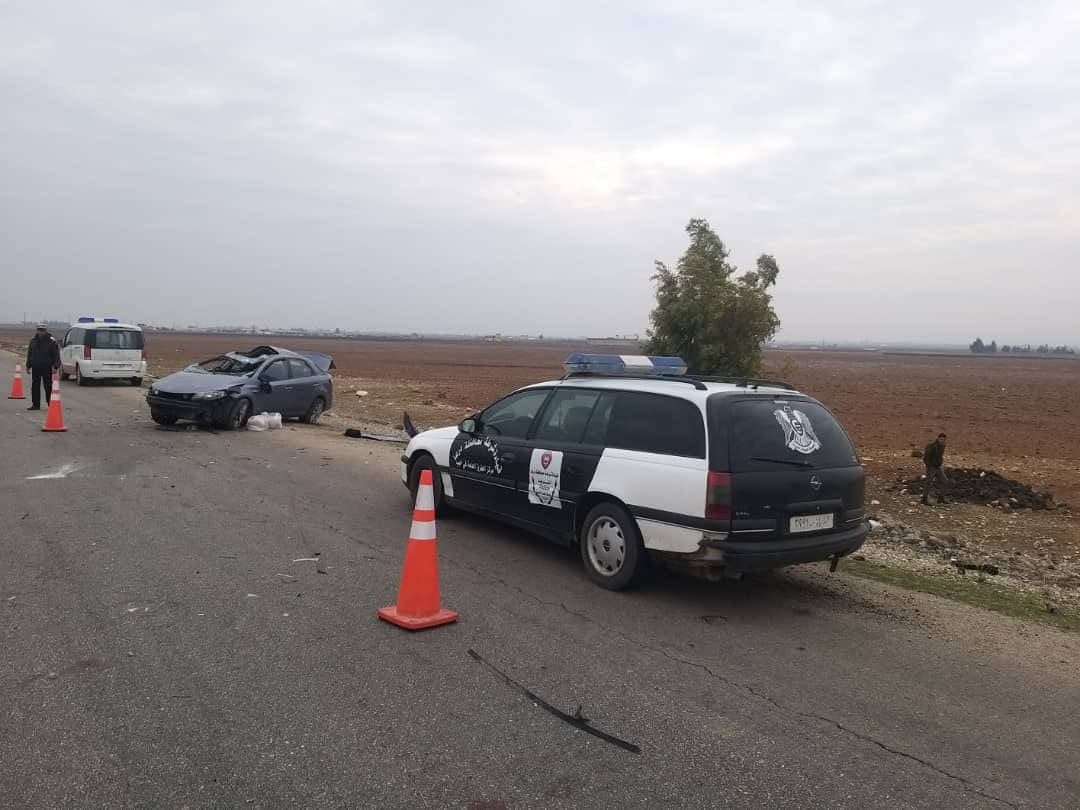 حادث سير يودي بحياة شخصين على...