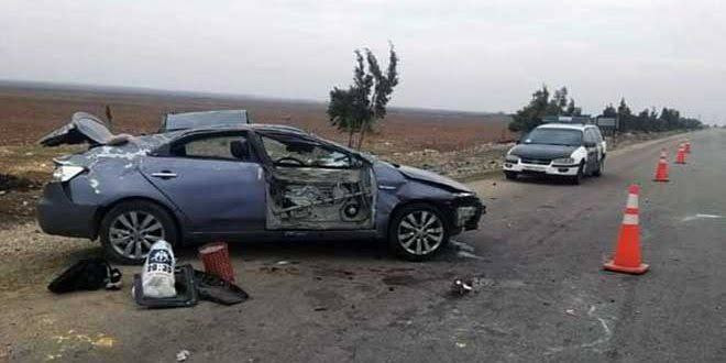 وفاة شخصين بحادث سير على طريق...