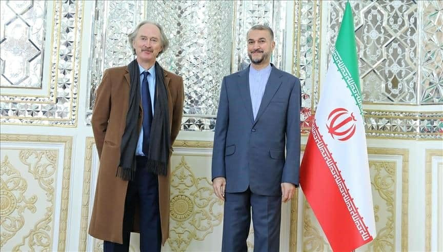 بيدرسون من طهران: الوضع في سور...