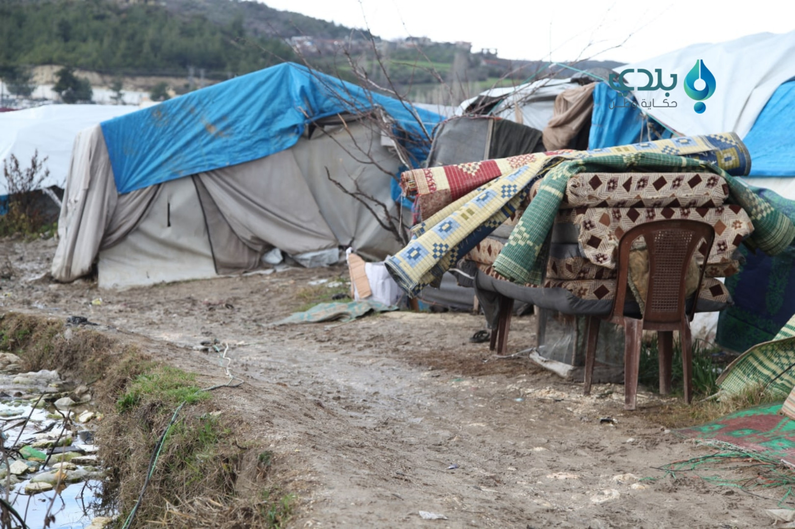 مخاوف في المخيمات من العاصفة ا...