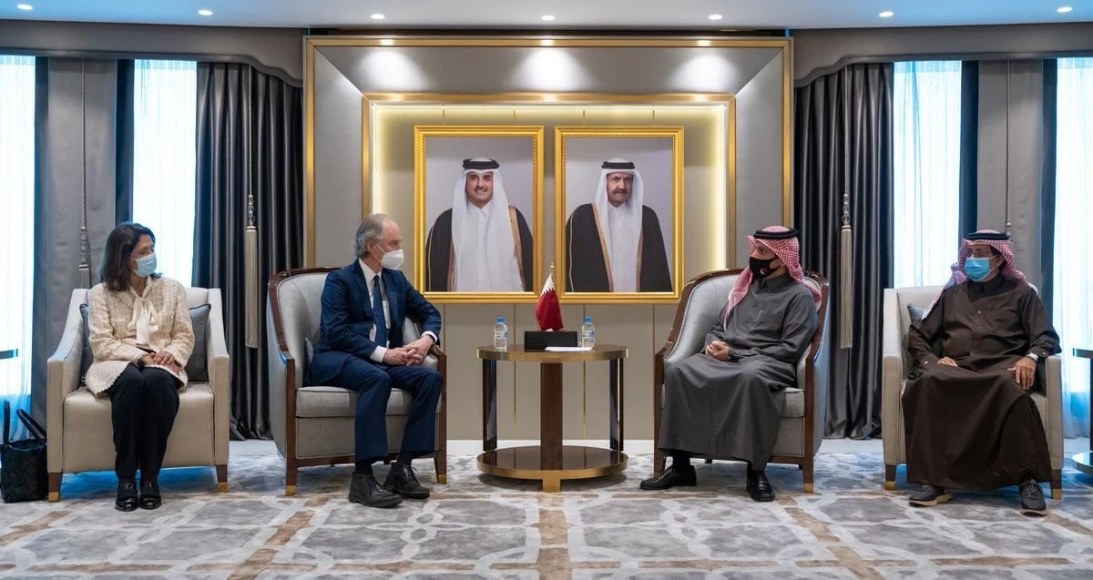 قادما من طهران.. بيدرسون في ال...