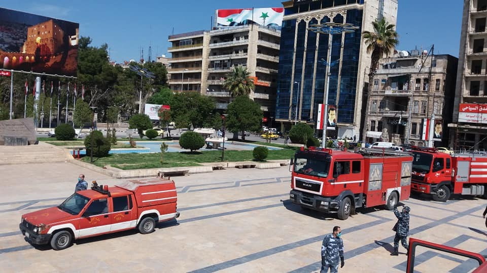 "فوج إطفاء حلب" يناشد "أهل الخ...