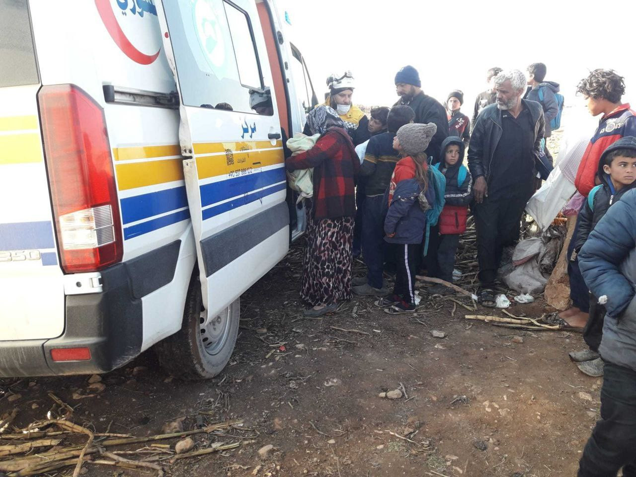 جرحى بانهيار سقف منزل في جرابل...