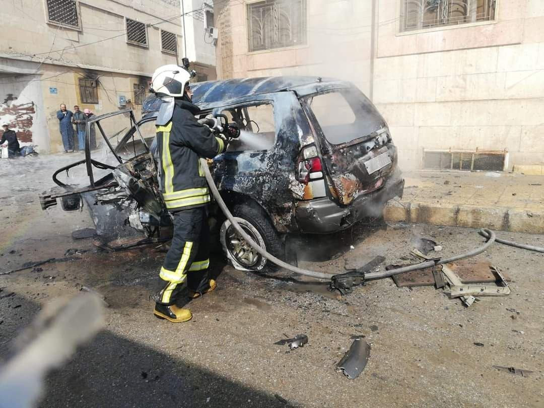 حلب.. مقتل مدني بانفجار عبوة ن...