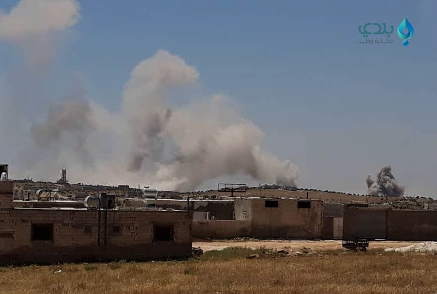 قصف متبادل بين النظام والمعارض...