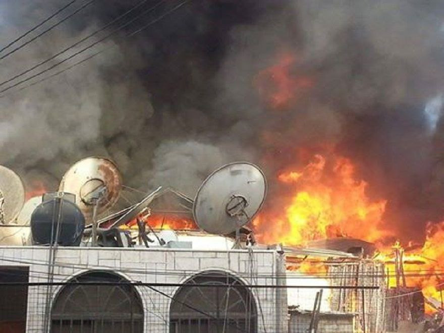 وفاة عائلة كاملة إثر حريق بدمش...