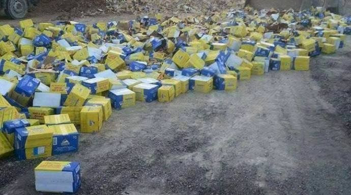 أطنان من "البسكويت" الفاسد تغز...