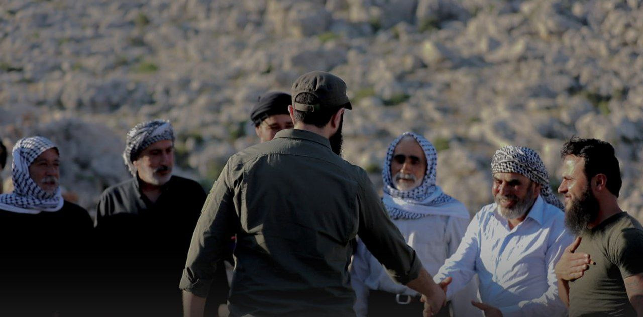 ظهور جديد لزعيم "تحرير الشام."...