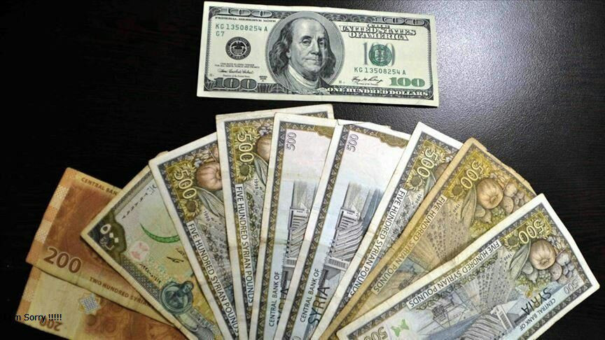 سعر صرف الليرة أمام الدوﻻر الي...
