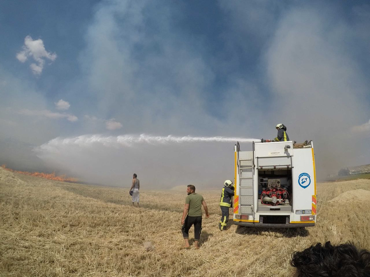 الدفاع المدني يعلن إخماد 6 حرا...