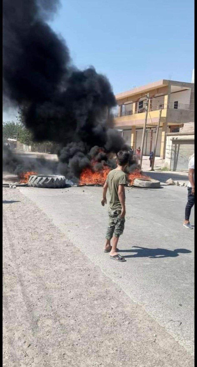 مظاهرات ضد "قسد" في دير الزور