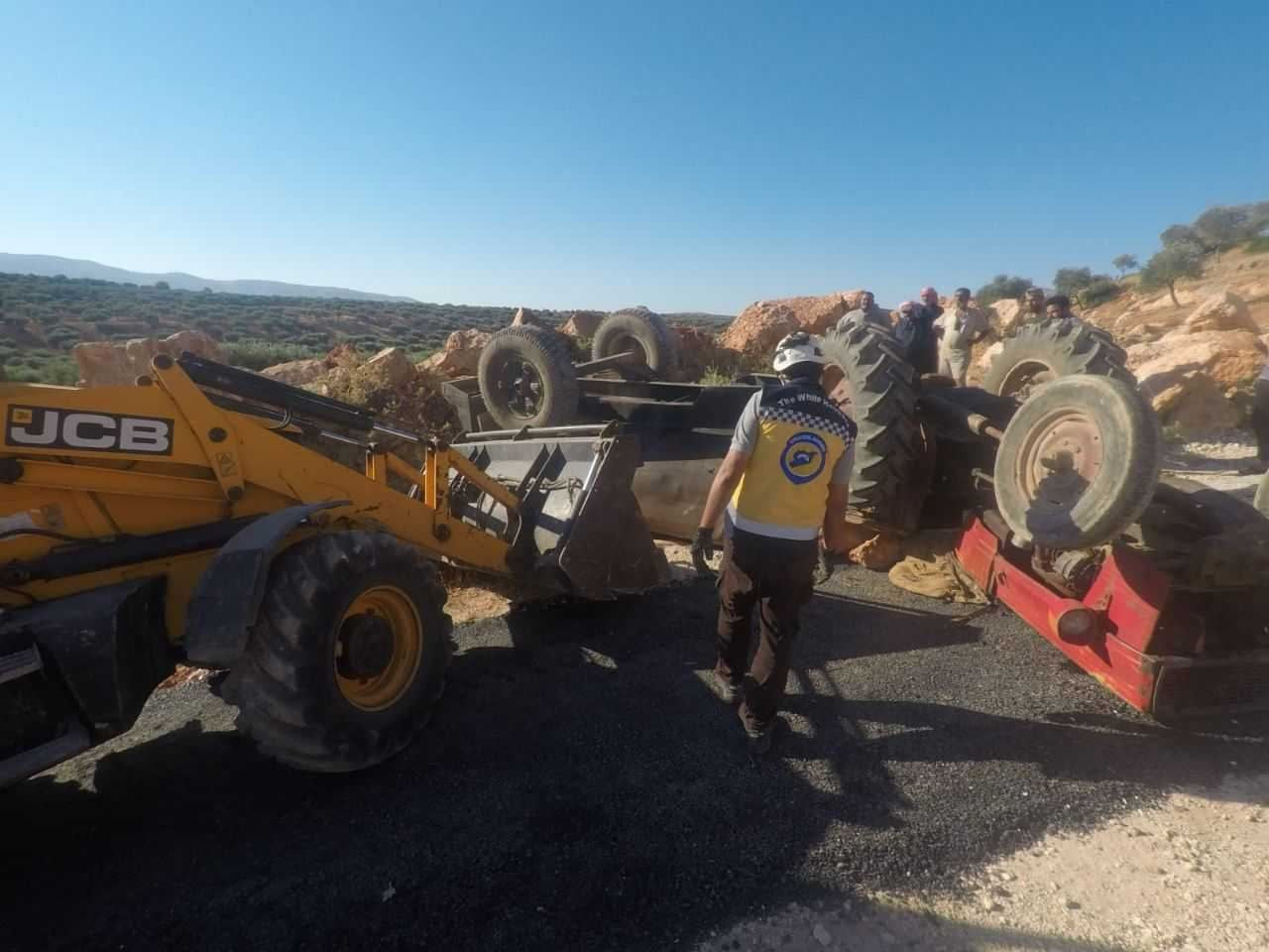 إصابات جراء حرائق وحوادث سير ف...