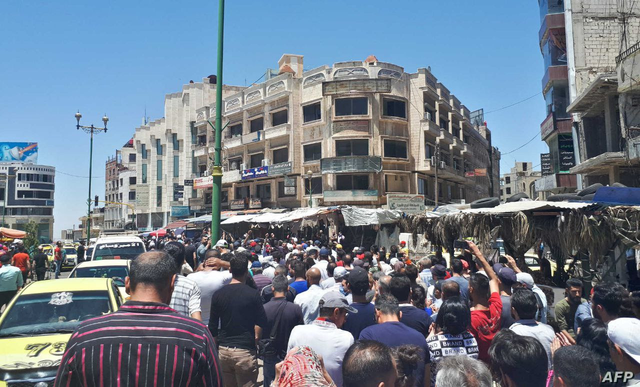 النظام يدعو متظاهري السويداء ل...