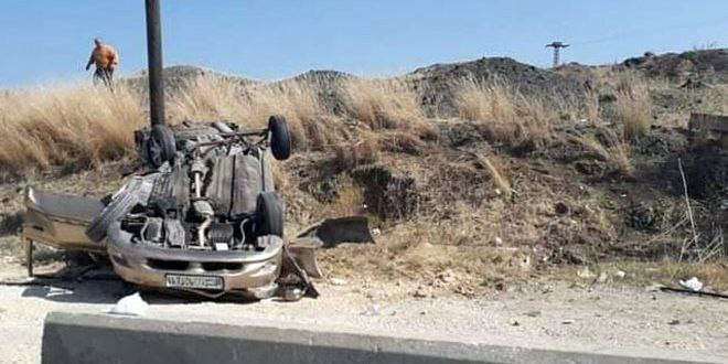 ضحايا بحادثين منفصلين غربي سور...