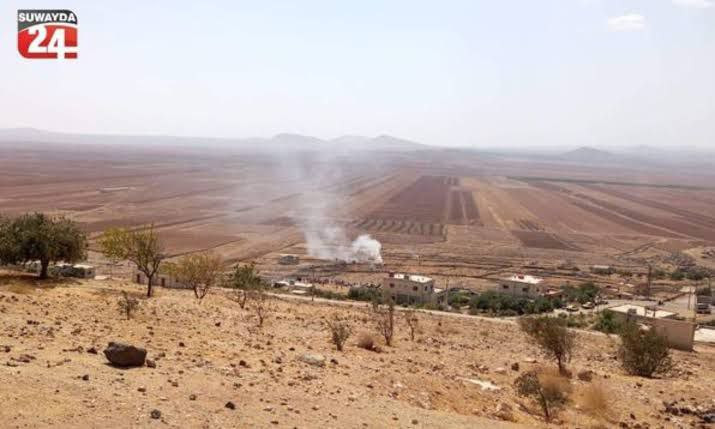 سقوط طائرة حربية للنظام جنوبا...